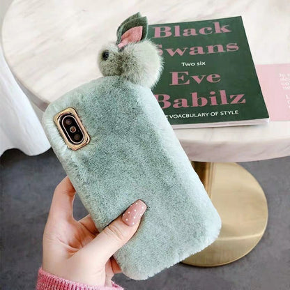 Furry Phone Case – Soft, Cozy & Ultra-Stylish! 🐰📱