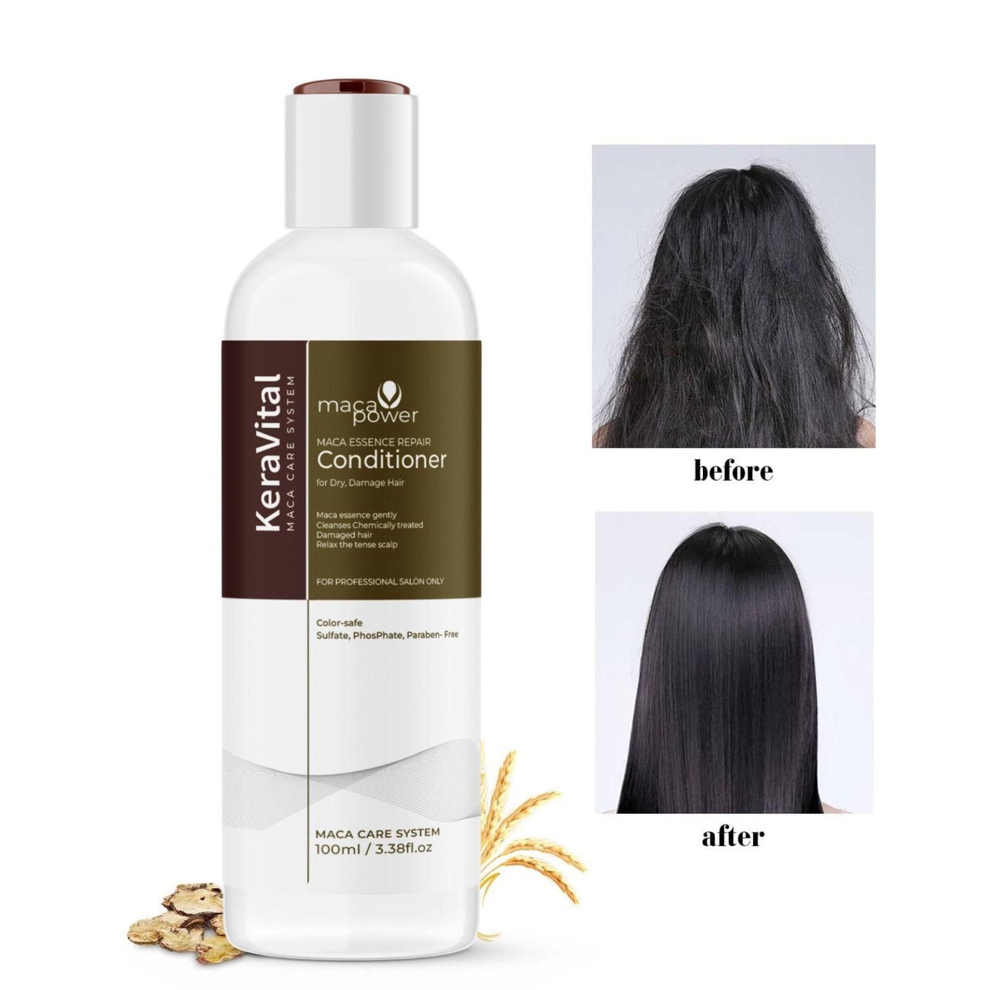 Karseell Hair Repair Set – Shampoo & Conditioner with Maca Care System ✨🌿