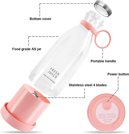 Traveller Portable Mini Juice Blender 2.0 🥤🔋