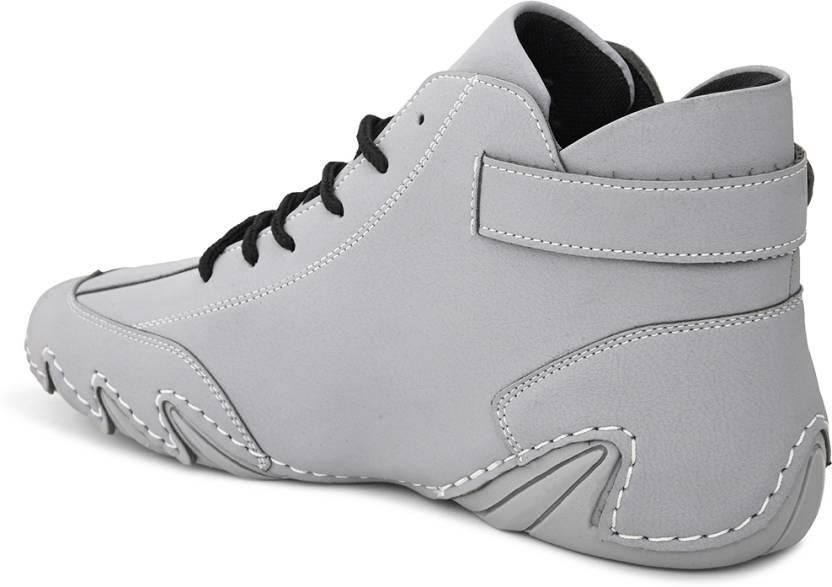 Dbeck Casual Sneakers for Men – Grey 👟✨